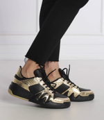 Кожаные кроссовки Giuseppe Zanotti - черный(RS20025)