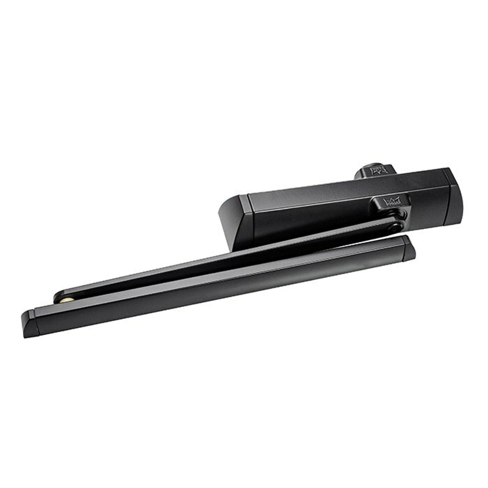 Доводчик DORMA TS-90 EN 3/4 черный скольз. тяга 50-110 кг.