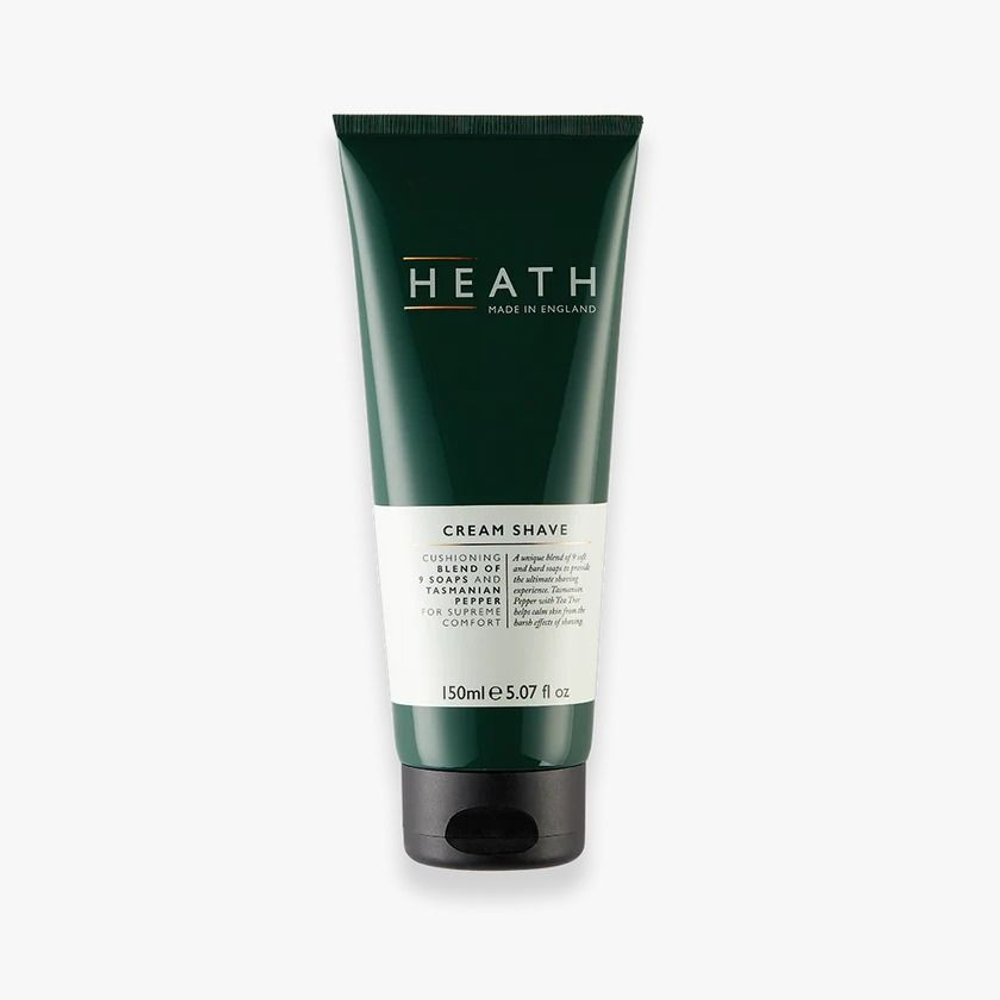 HEATH Крем для бритья (9 видов мыл и тасманский перц), 150 мл (Англия)