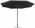 Зонт профессиональный Ø3.5 м Scolaro Napoli Standard, антрацит, черный