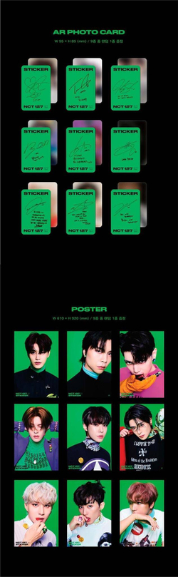 [Альбом] NCT 127 - Sticker (Jewel Case Ver.)