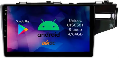 Магнитола для Honda Fit 3 2013-2020 - Airok RM-1912 Android 12, SIM-слот