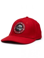 Кепка AERONAUTICA 1146 красный нашивка