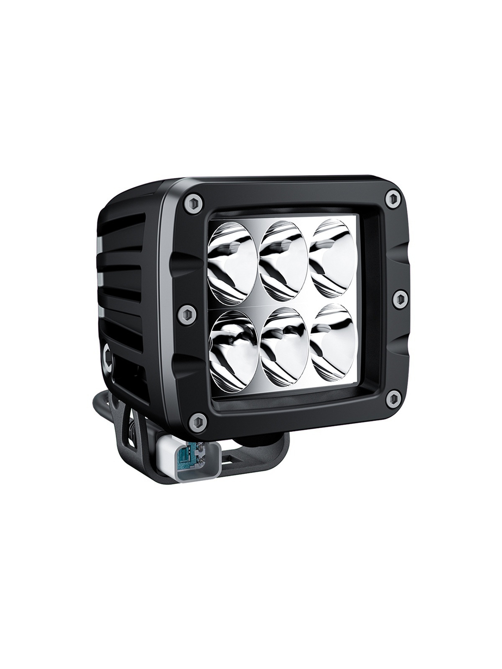 Светодиодные фары водительского света AURORA 76x76 мм 30W LED