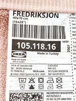 IKEA Полотенце FREDRIKSJON, розовое с петелькой 40х70 см (Турция)