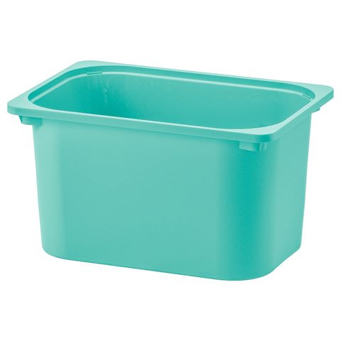 Контейнер IKEA TROFAST (ТРУФАСТ), Бирюзовый, 42x30х23 см