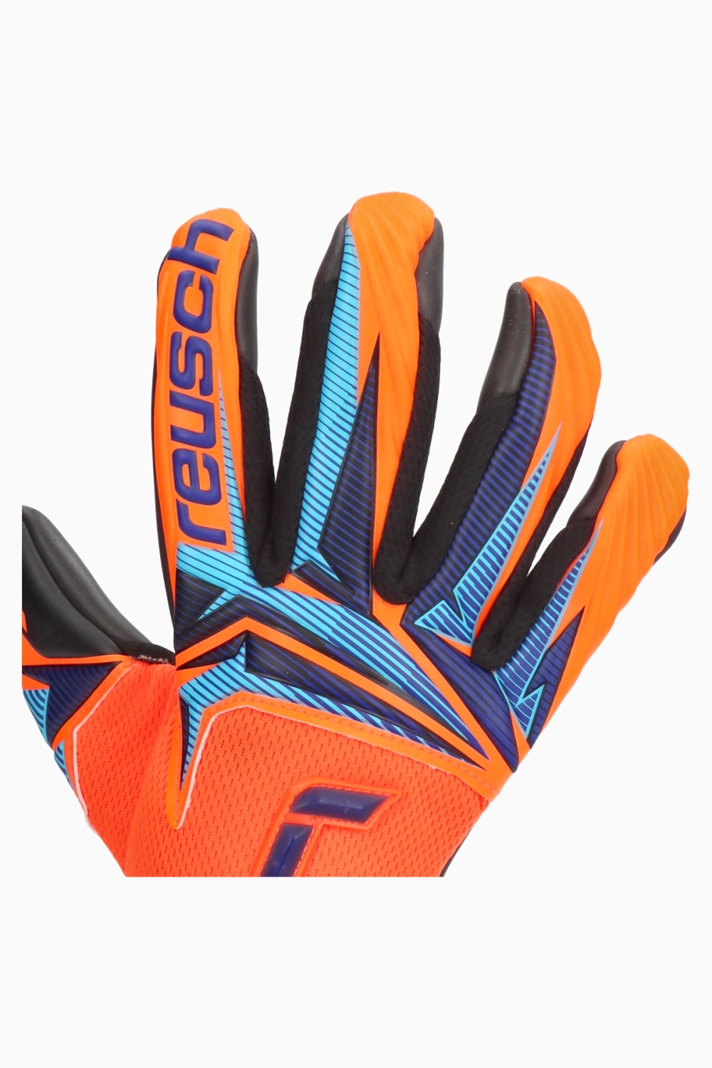 Вратарские перчатки Reusch Attrakt Infinity Evolution NC Junior - оранжевый