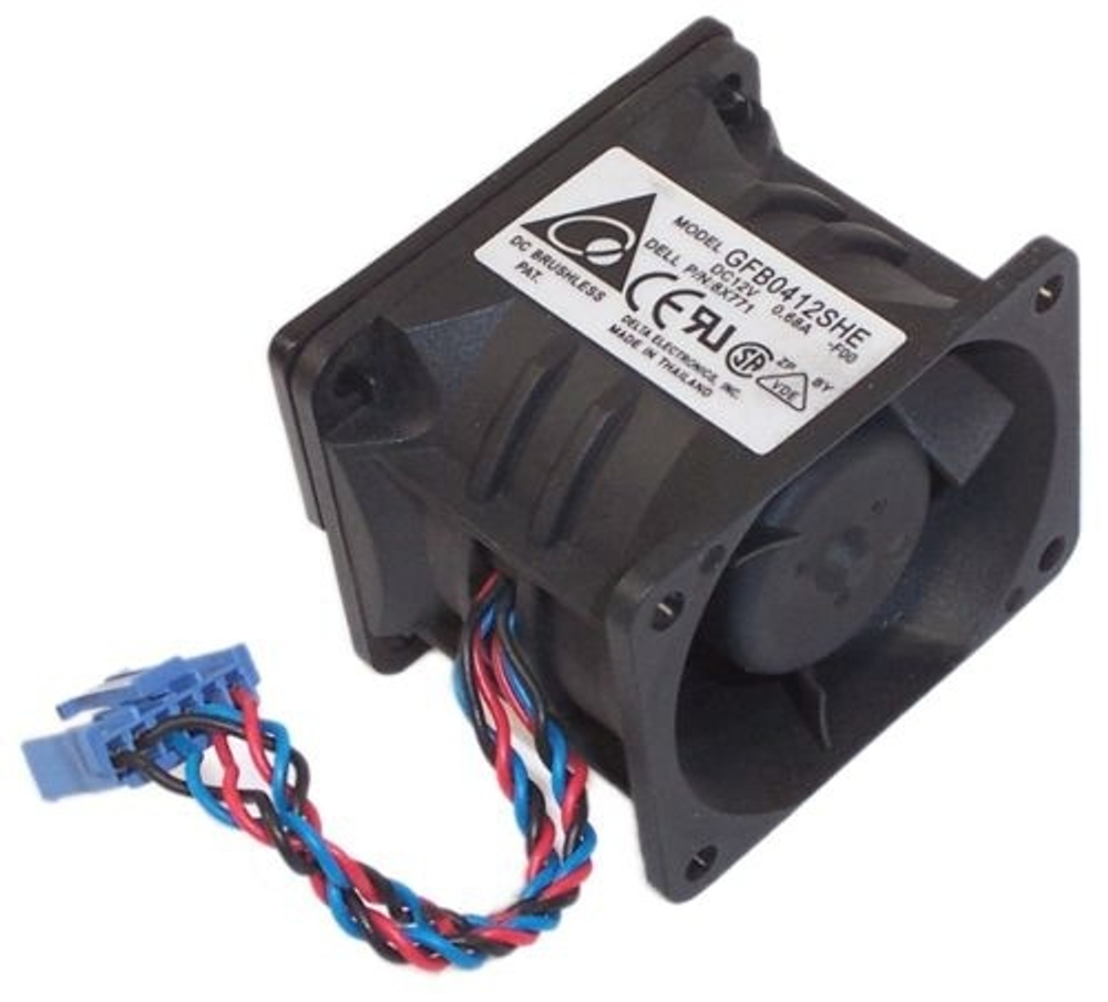 Вентилятор Dell PowerEdge 1750 Chasis Fan GFB0412SHE 12V, 8X771