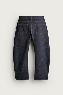 ZARA ДЖИНСЫ STRAIGHT BARREL, ИНДИГО
