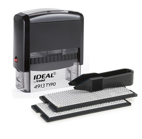 Ideal 4913 typo самонаборный штамп 58х22мм, 5 строк
