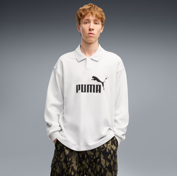 Поло с длинным рукавом мужское PUMA ESS ELEVATED No.1 Relaxed Polo TR