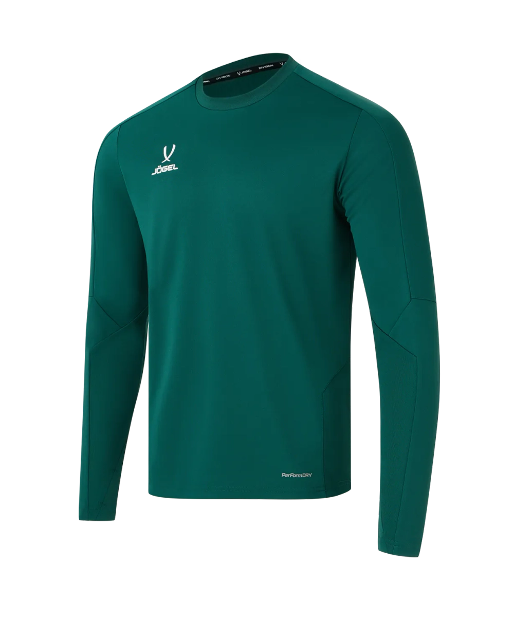 Джемпер тренировочный DIVISION PerFormDRY Pro Training Top, темно-зеленый