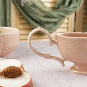 Соусник 350 мл, фарфор,серия "Aristocrat-Peach Tea", Noble