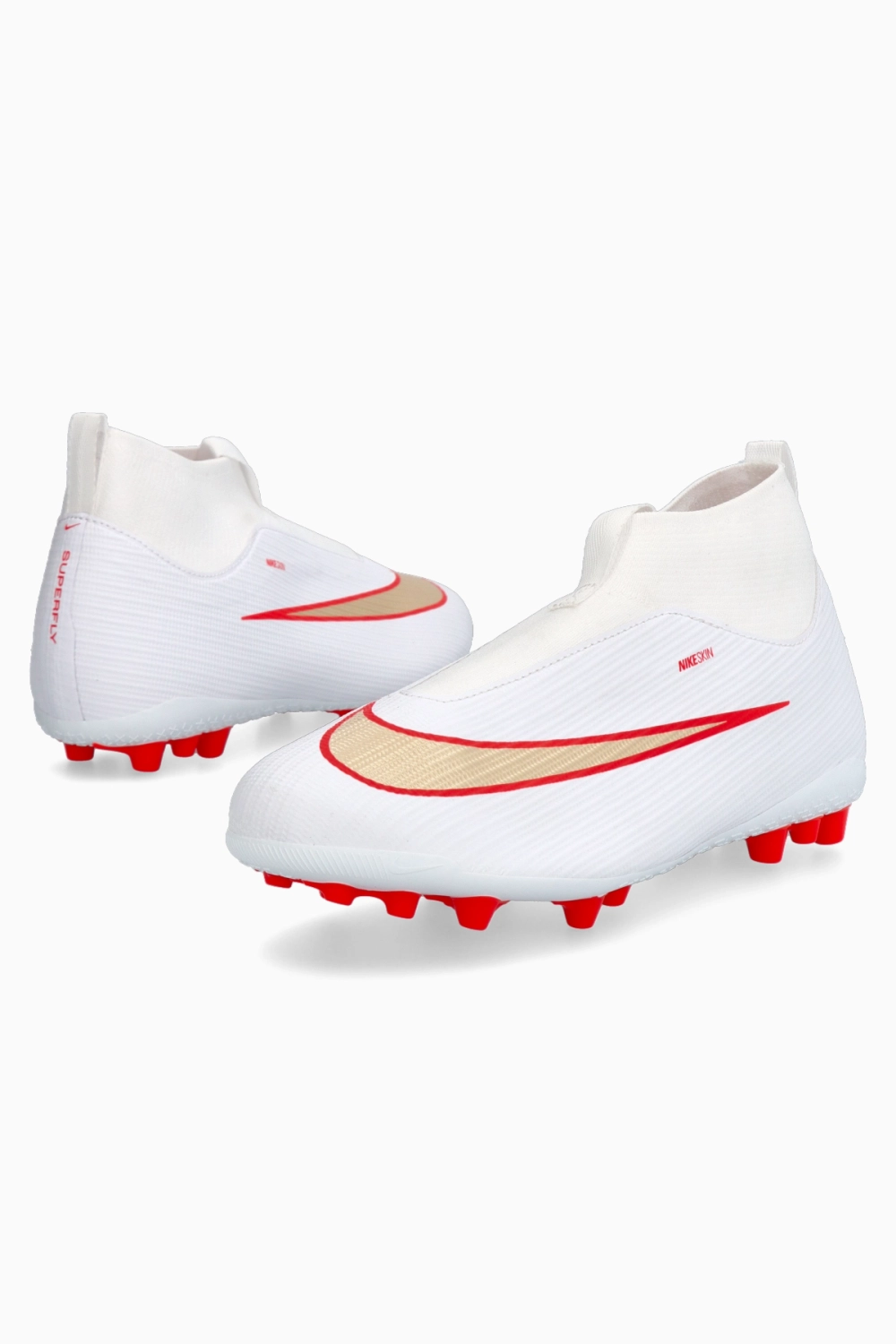 Бутсы Nike Zoom Mercurial Superfly 11 Academy AG Junior - белый