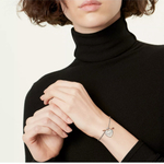 Браслет из серебра 925 , в форме сердца со стрелой из золота 18к(750 проба). Tiffany, Тиффани 💝 Единственный в наличии