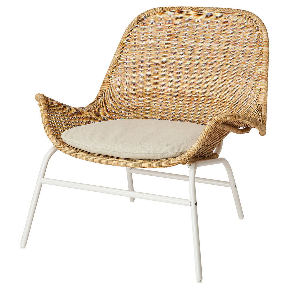 IKEA FRYKSÅS  (ИКЕА ФРИКСОС)  -  Подушка - Рисане натуральный 52х47 см