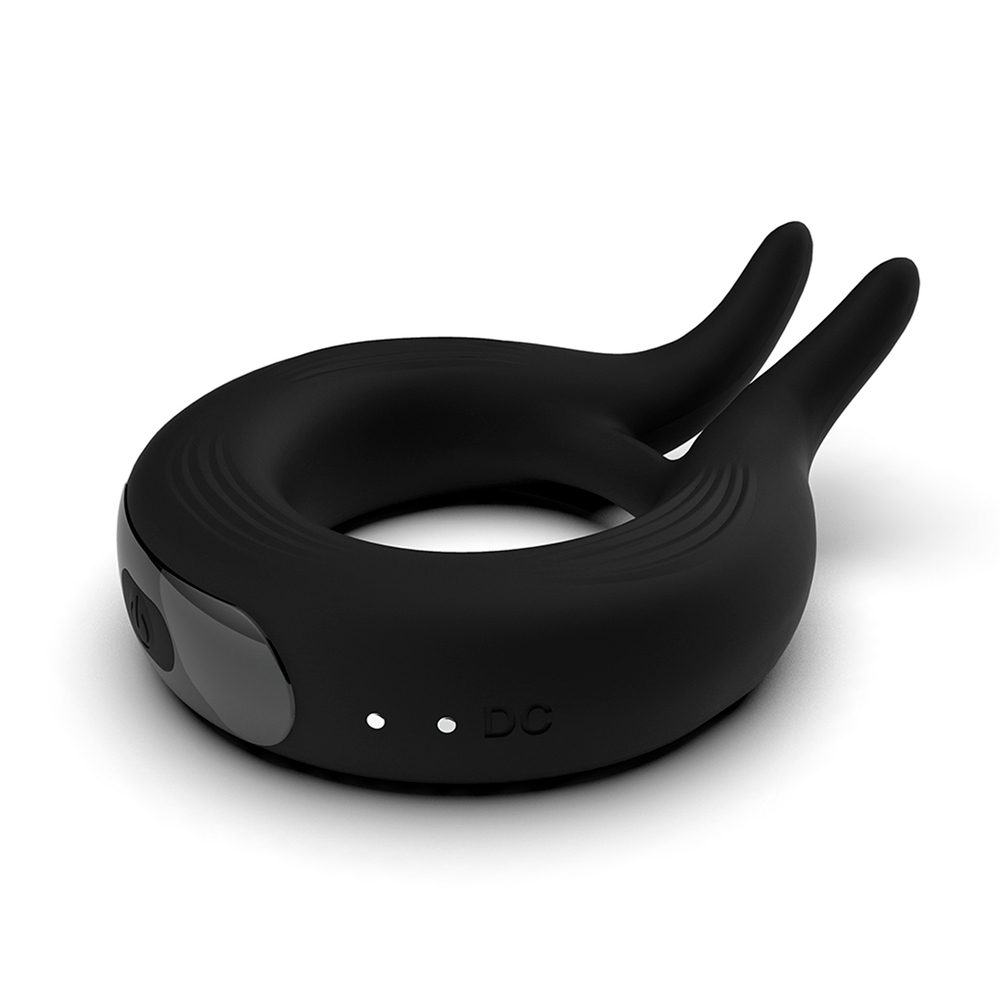 Эрекционное кольцо Marry Me Rechargeable Vibrating Black 33649AL