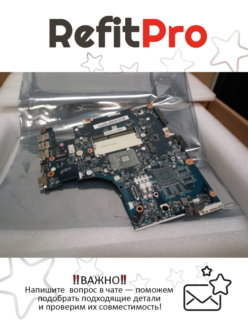 Материнская плата для ноутбука Lenovo G40-30 14T UMA Pen-N3540 1000M-PRO (5B20G91611), оригинал