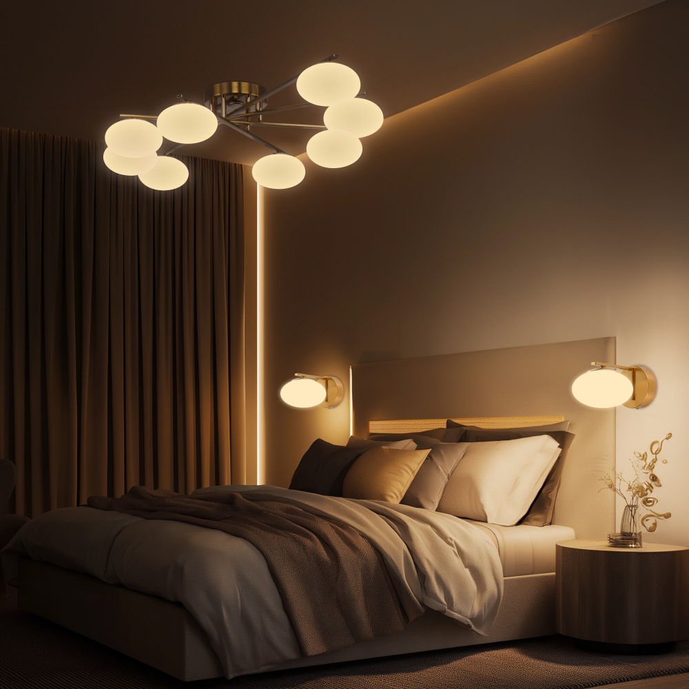 Citilux ATMAN SMART CL226A183 LED RGB Умная люстра Бронза