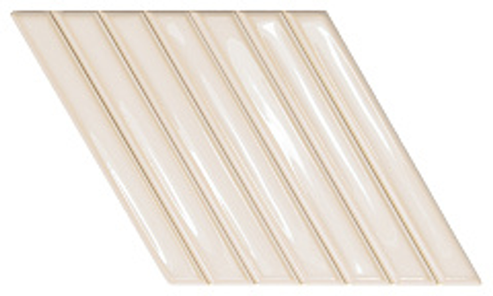 Керамическая плитка для стен WOW SPIKE BARS A Deep White Gloss 15x25,9