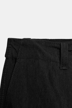 ZARA БРЮКИ ПРЯМОГО КРОЯ — ZW COLLECTION, ЧЕРНЫЙ