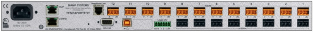 Аудиопроцессор BIAMP TesiraFORTE VT