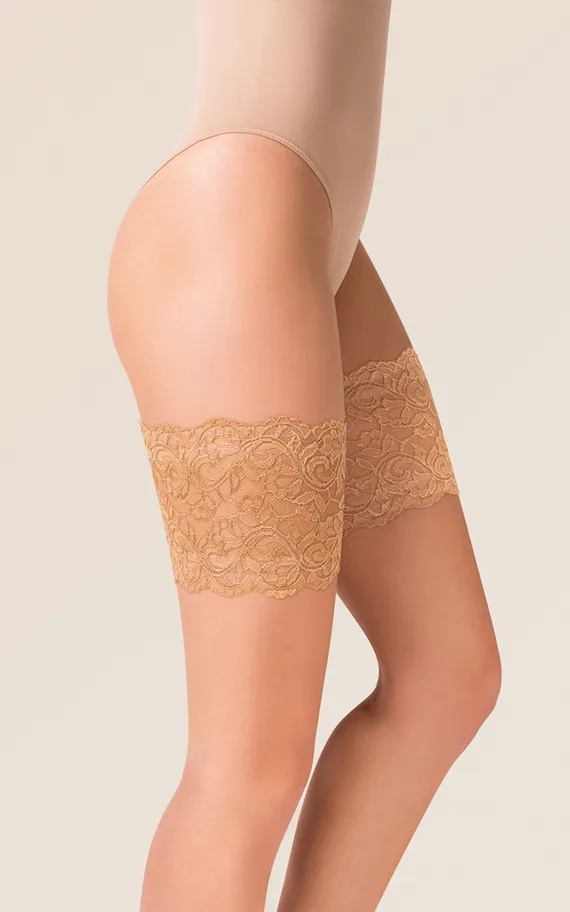 509 Koronkowa opaska Beige