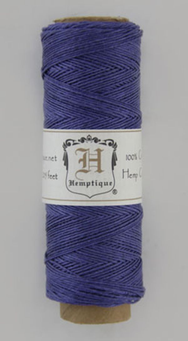 Шнур пеньковый ⌀0.5 мм / 62.5 метра, на катушке, 25 г, Hemptique HS10CO-BLU25