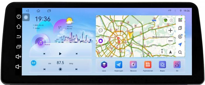 Магнитола для Chevrolet Cruze 1 2012-2015 (рамка черная) - FarCar монитор 12.3" 2K QLED на Android 14, Быстрая, CarPlay, 4G SIM-слот