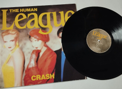 Винтажная виниловая пластинка LP The Human League Crash (Canada 1986)