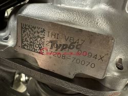 Турбина 17201-70070 TOYOTA для Lexus, Toyota
