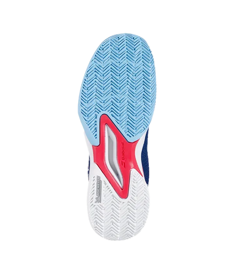 Babolat Jet Premura 2 Junior Boy Синие-Маковые Красные кроссовки