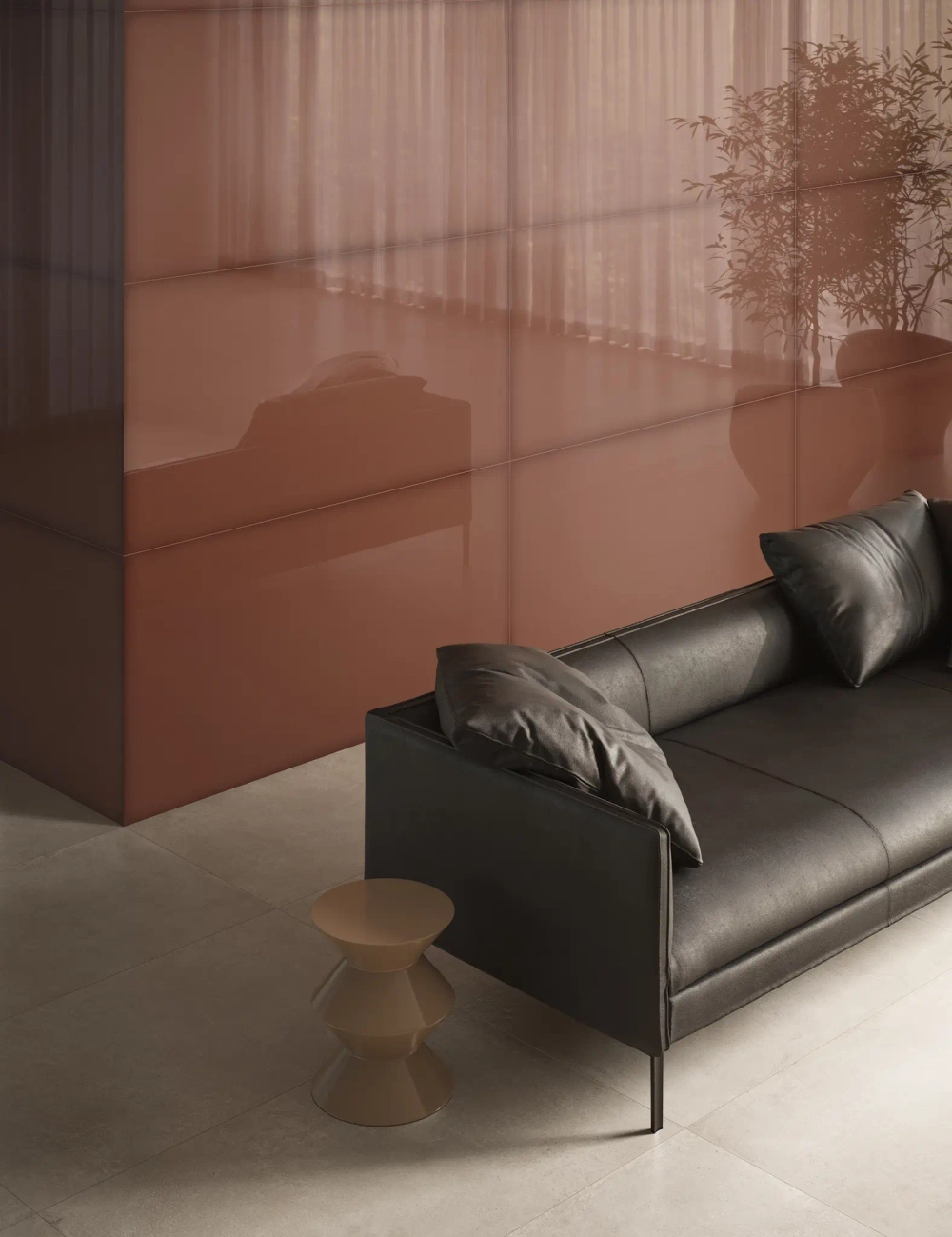 ETERNUM GLASS KORAL (ГЛАСС КОРАЛ) ЛЮКС 1600*800 керамогранит, полированный