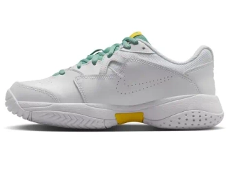 Детские Кроссовки теннисные  Nike Jr Court Lite 2 - white/dark atomic teal/healing jade