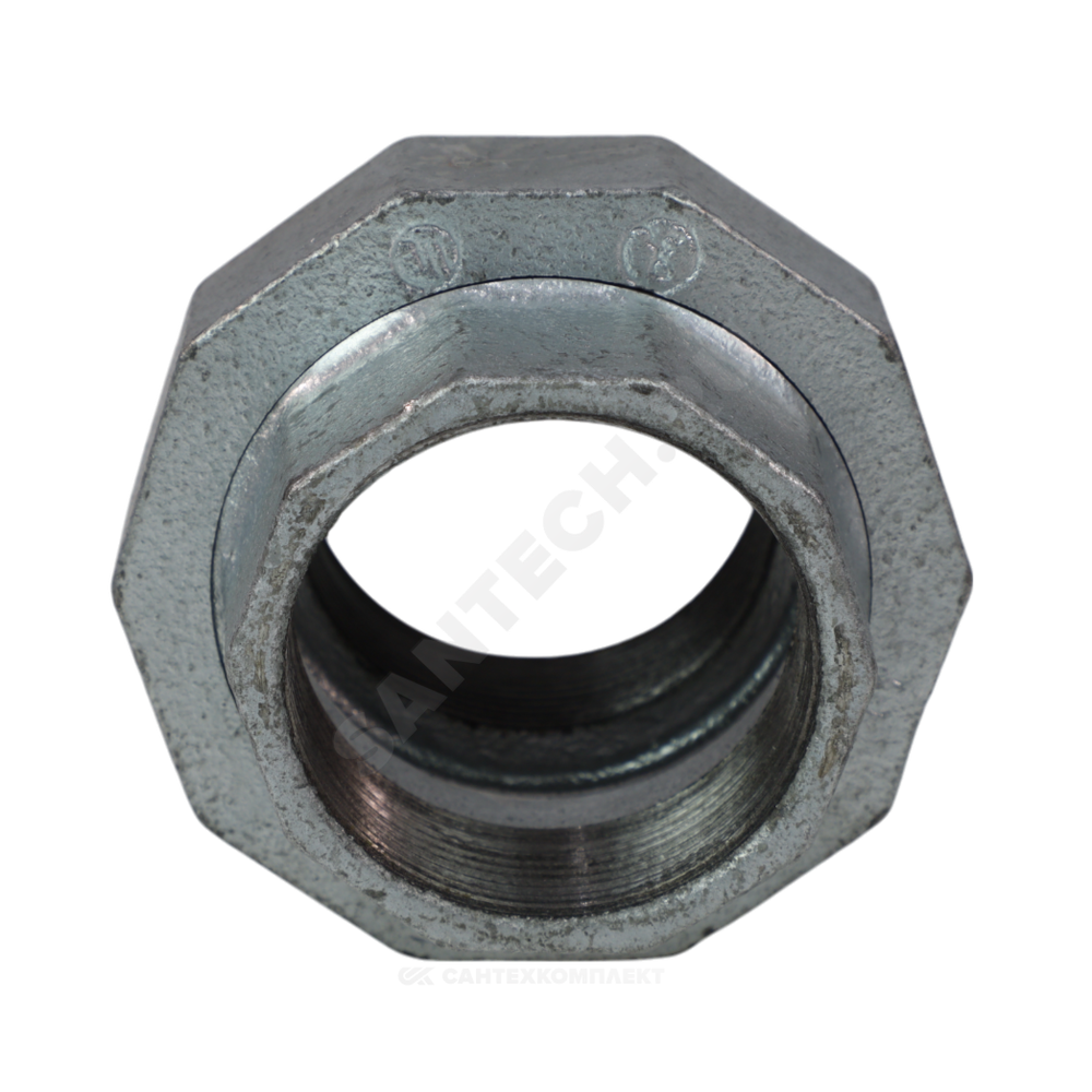 Соединитель прямой американка чугун оц Ду 20 (3/4") ВР/ВР Fittex PLUS