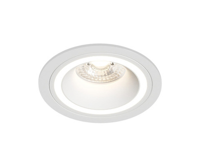 DK2060-WH Встраиваемый светильникIP 20, до 15 Вт, GU10, LED, белый, алюминий