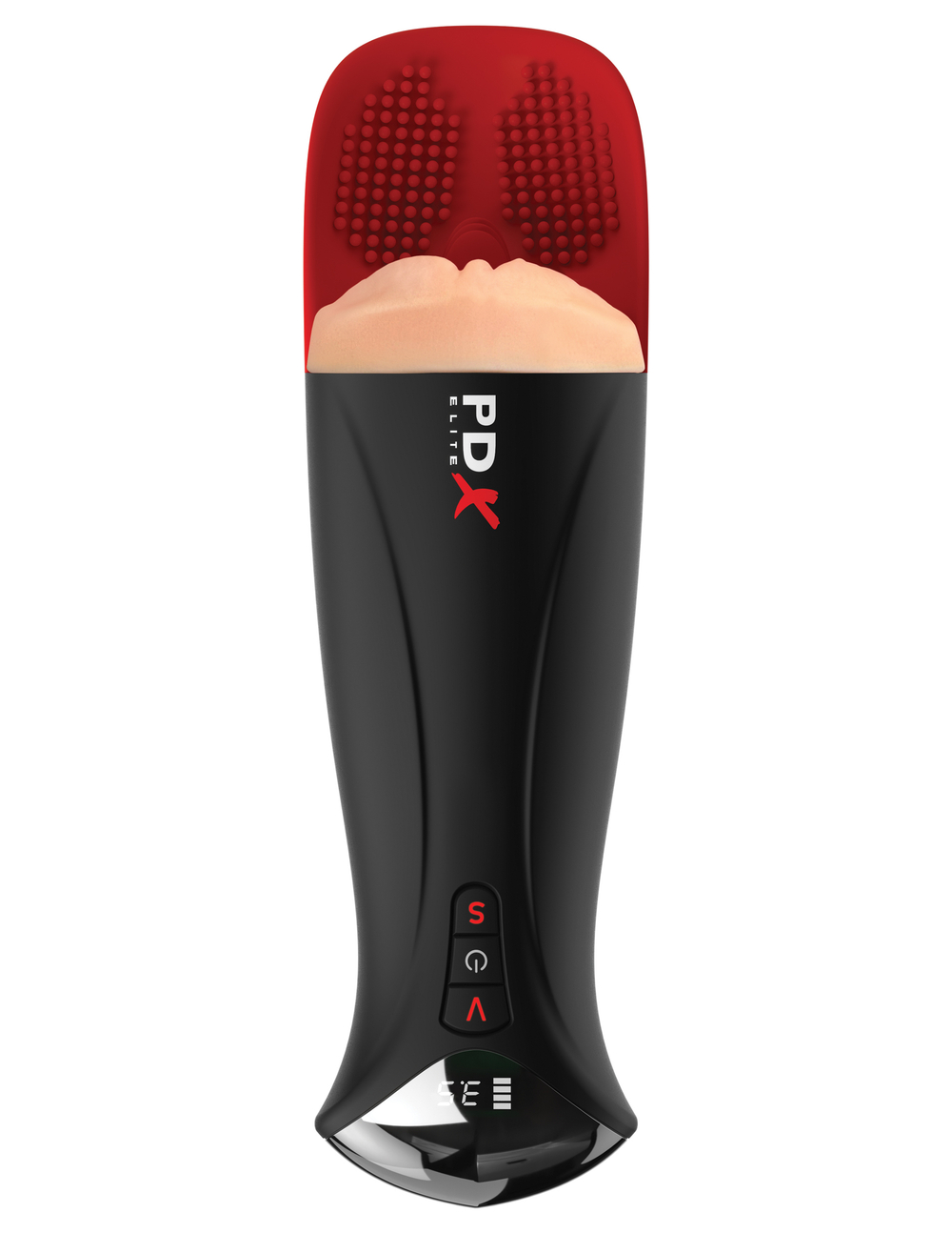 Мастурбатор в колбе с вибрацией Fuck-O-Matic Pro XL Pipedream RD55221PD