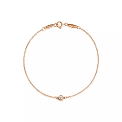 Браслет из розового золота с бриллиантом, 💎Tiffany. Yard