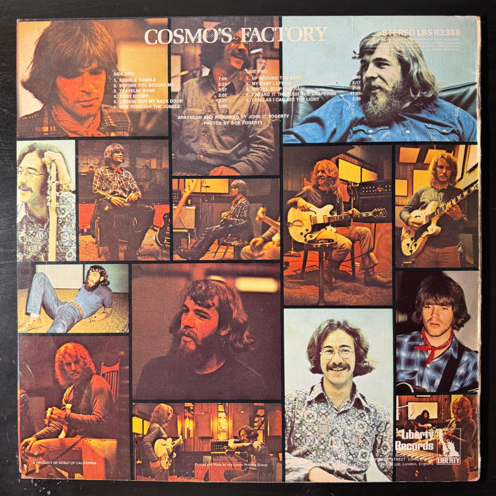 Creedence Clearwater Revival - Cosmo's Factory (Дания 1970г.)