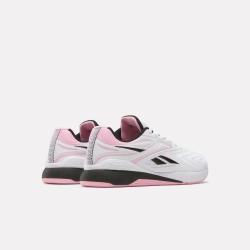 Кроссовки женские Reebok Nano X5 EDGE (Бело-Розовые)