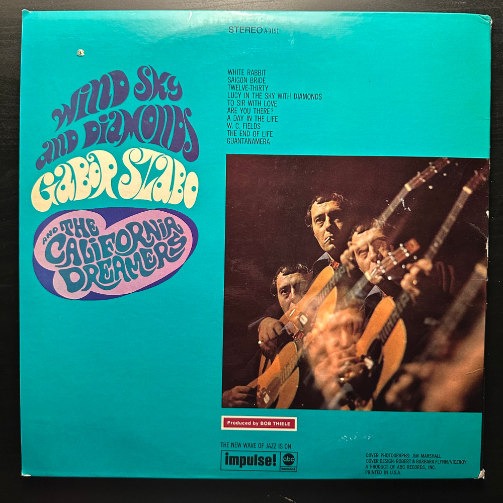 Gabor Szabo And The California Dreamers - Wind, Sky And Diamonds (США 1972г.)