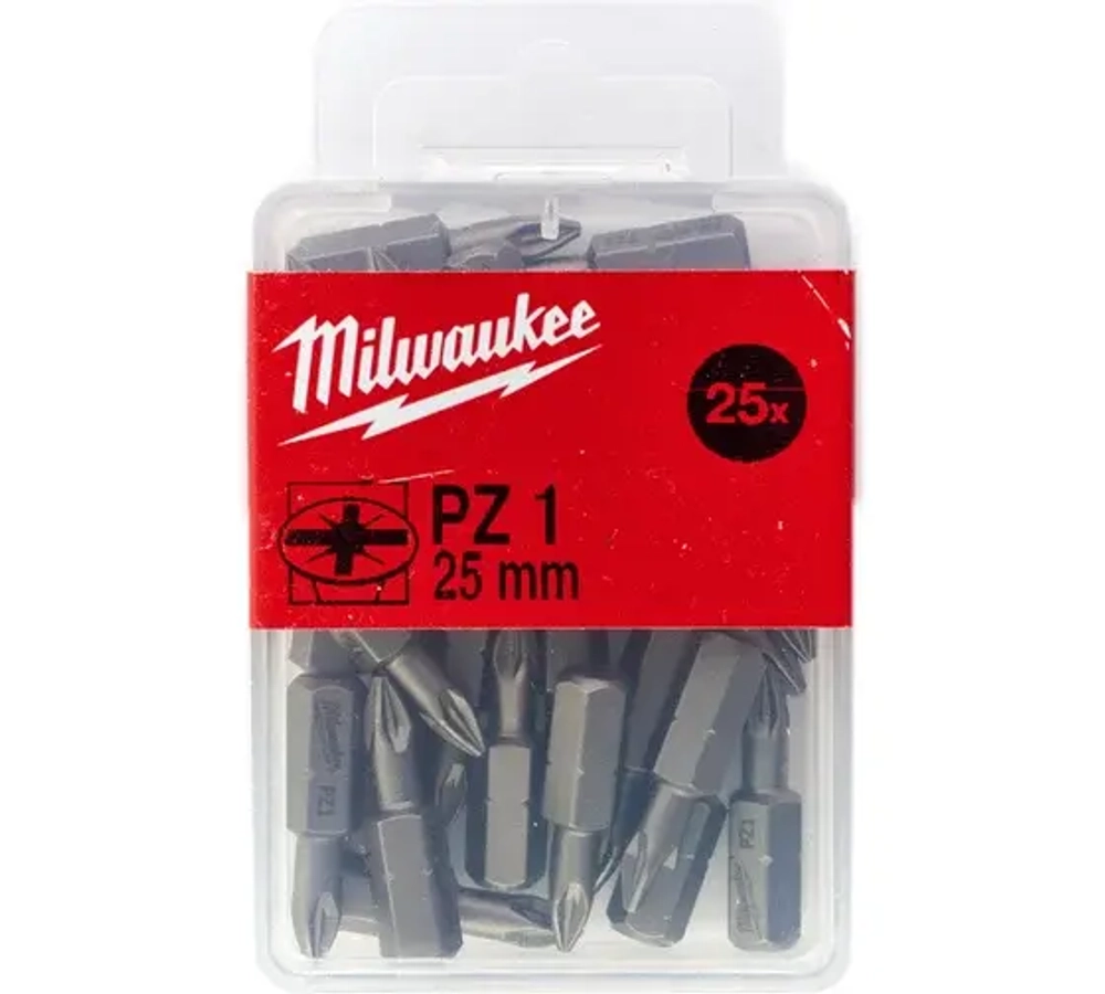 Насадка Milwaukee PZ1 25мм (25шт/уп)
