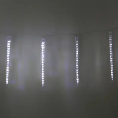 Гирлянда для улицы «Сосулька» 3,0 м*42 см 288 ламп LED, IP-54, Белый (8 трубок)