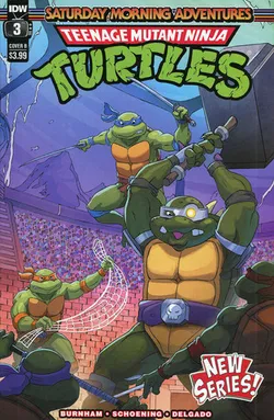 Teenage Mutant Ninja Turtles Saturday Morning Adventures Continued #3 (Cover B)