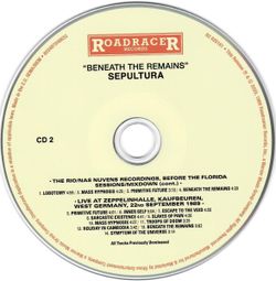 Sepultura - Beneath The Remains (Deluxe Edition). 2 CD