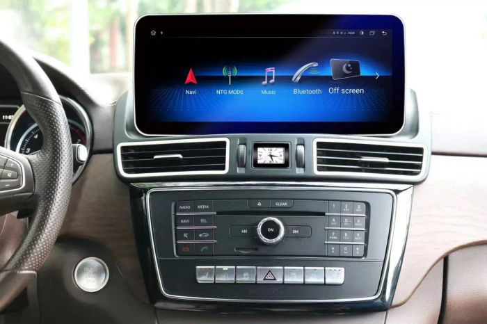 Магнитола для Mercedes-Benz ML (W166), GL (X166) 2011-2015 - Kuberg MRW-M1205 на Android 13, Быстрая, CarPlay, 4G SIM-слот