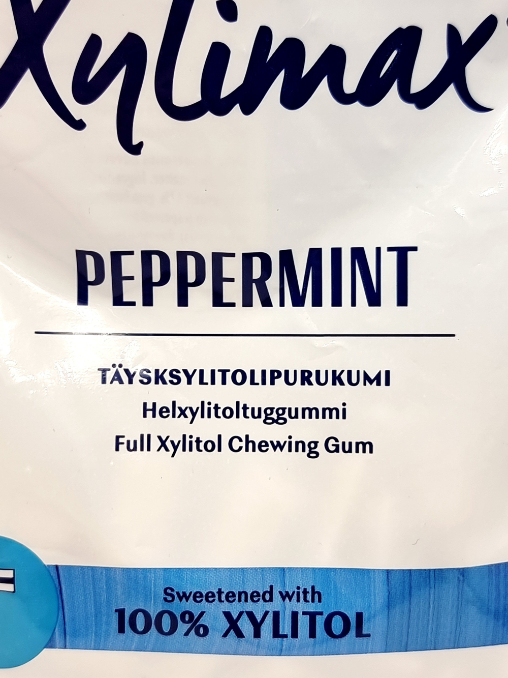 Жевательная резинка перечная мята Fazer Xylimax 80 г (из Финляндии)