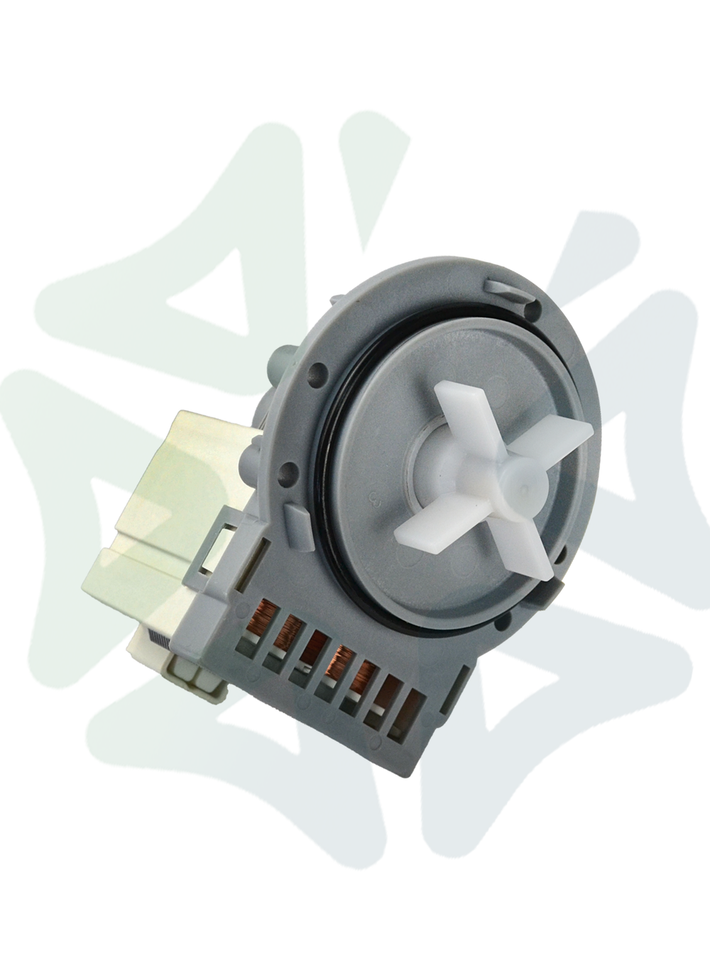Помпа для стиральной машины на 3 винтах универсальная LEILI BPX2-184 40W
