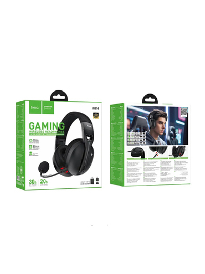 Игровые беспроводные наушники с микрофоном W114