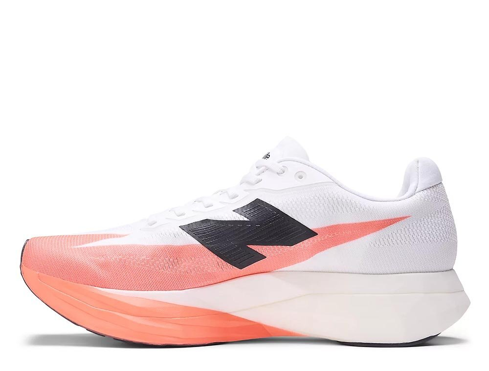 Кроссовки для бега мужские New Balance Fuelcell SuperComp Elite v5 M Бело-Коралловые